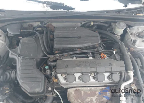 2004 Honda Civic Ex from USA, damaged, VIN 2HGES26754H543668